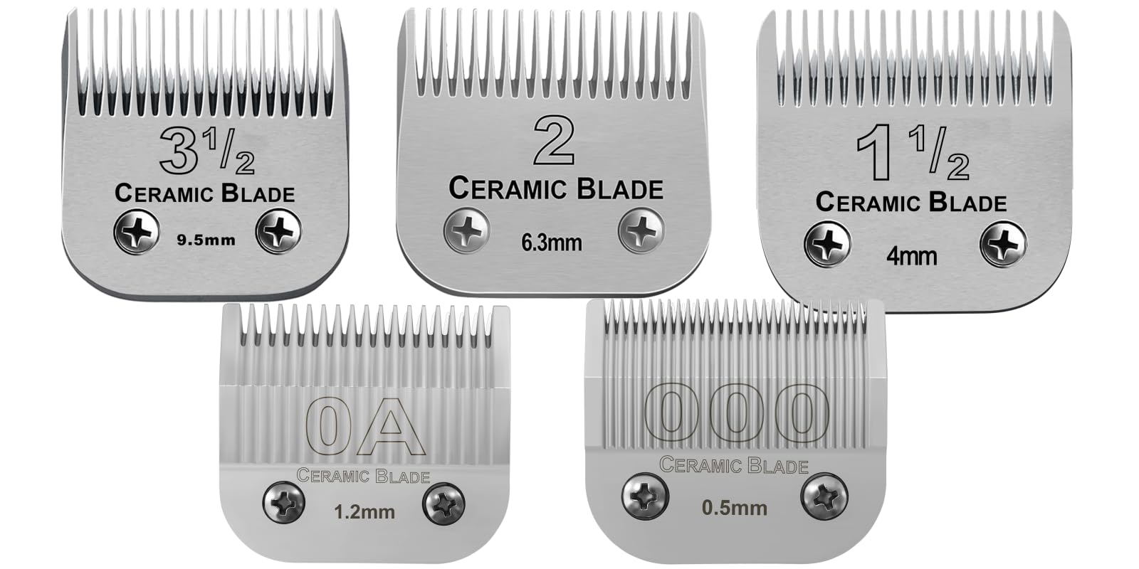oster ceramic clipper blades